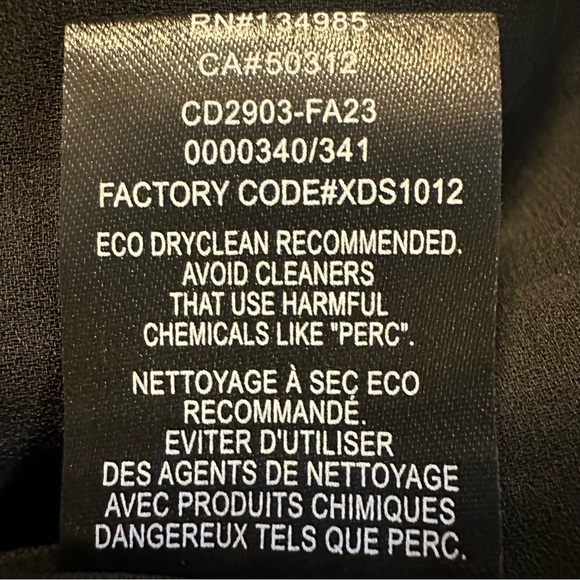 For Love and Lemons Kamara Shag Mini Dress‎ Black Size Medium - Picture 11 of 11